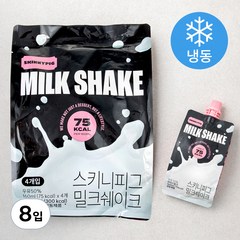 스키니피그 밀크쉐이크 (냉동), 160ml, 8입