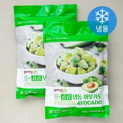 곰곰 냉동 아보카도, 500g, 2개