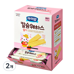 일동후디스 아동용 아이얌 칼슘웨하스 6g x 50p, 딸기, 300g, 2개