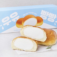 후앙 우유빵빵 생크림빵, 420g, 1개
