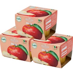 네츄럴누바 유기농 생과일 퓨레, 사과, 6개, 100g
