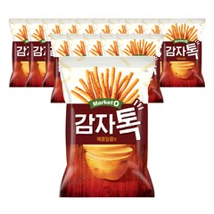 오리온 감자톡 매콤달콤맛, 80g, 16개