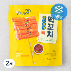 달떡볶이 쫄깃바삭 떡꼬치 (냉동), 330g, 2개