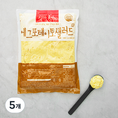 샐러드미인 에그포테이토 샐러드 (냉장), 1kg, 5개