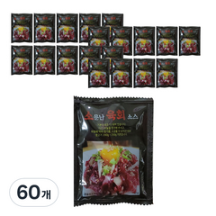 대현 간장 육회소스, 40g, 60개