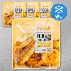 아임닭 닭가슴살 더블스테이크 모짜렐라치즈 (냉동), 100g, 4팩