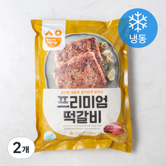 삼양 프리미엄 떡갈비 (냉동), 2000g, 2개