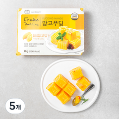 샐러드미인 망고푸딩, 1kg, 5개