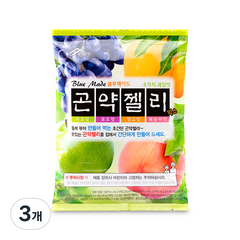 밀양한천 블루메이드 곤약젤리 믹스, 242g, 3개