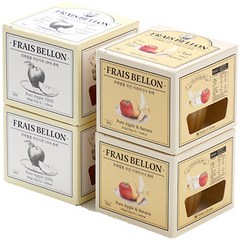 프레벨롱 국산 과일퓨레 4팩, 사과, 사과바나나, 100g, 1세트