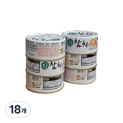 학사농장 원래참치 통조림, 100g, 18개