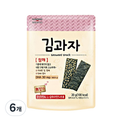 일동후디스 김과자, 참깨, 20g, 6개