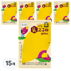 아침 통고구마, 120g, 15개