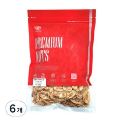 다다모마켓 구운 바나나칩, 500g, 6개