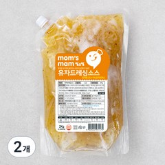 맘스맘 유자드레싱, 2kg, 2개