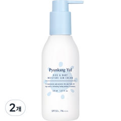 편강율 키즈 앤 베이비 모이스처 선크림 SPF50+ PA++++, 2개, 150ml