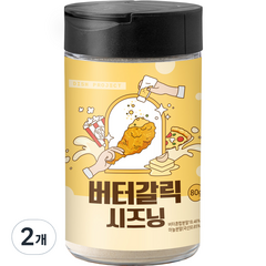 디쉬프로젝트 버터갈릭 시즈닝, 80g, 2개