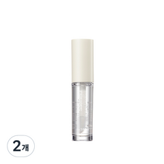 더샘 샘물 세럼 립글로스 4.5g, WH01 투명 코팅, 2개