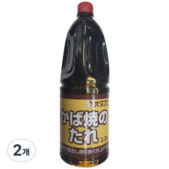 오타후쿠 카바야끼타래 소스, 2.2kg, 2개