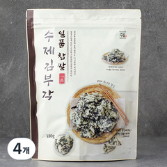 주일 일품 찹쌀 수제 김부각, 180g, 4개