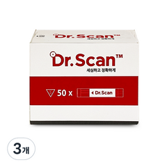 닥터스캔 SD바이오센서 개인용 혈당 검사지, 3개, 50개입