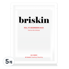 브리스킨 리얼 핏 세컨드스킨 마스크팩 SOS 트러블케어, 1개입, 5개