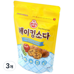 오뚜기 베이킹소다, 400g, 3개