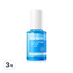 리얼베리어 아쿠아 수딩 앰플, 30ml, 3개