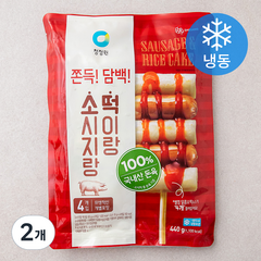 청정원 소시지랑 떡이랑 (냉동), 440g, 2개
