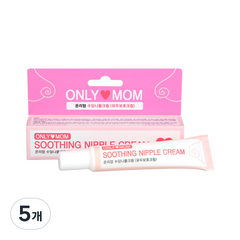 온리맘 니플크림, 15ml, 5개