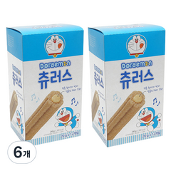 도라에몽 츄러스 과자, 240g, 6개