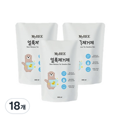 마이비 자연품은 유아 얼룩제거제 리필 300ml, 18개