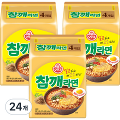 오뚜기 참깨라면 115g, 24개