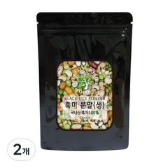 스쿨아이 국내산 흑미 분말, 200g, 2개