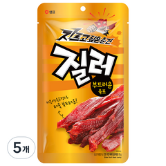 샘표 질러 부드러운 육포, 70g, 5개