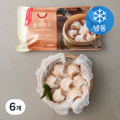 세미원 왕하가우 만두 (냉동), 200g, 6개