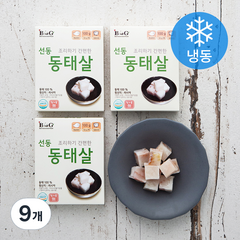 B&G 조리하기 간편한 선동동태살 (냉동), 100g, 9개