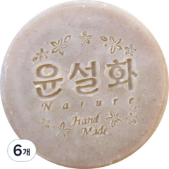 윤설화 비누 환삼덩굴 율초, 110g, 6개