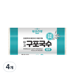 몽고간장 몽고 구포국수 진공 중면, 1.4kg, 4개