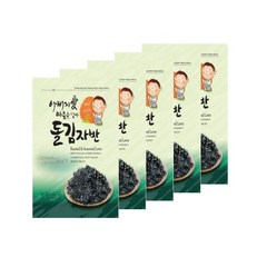 아버지愛마음을담아 돌김자반, 5개, 50g(1개)