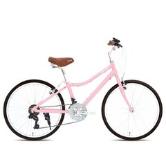지오닉스 캐럿 24 하이브리드자전거, 핑크, 159cm