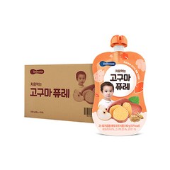 베베쿡 처음먹는 퓨레 80g, 고구마, 20개