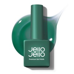 젤로젤로 프리미엄 젤네일 폴리쉬 시럽 컬러 10ml, JJ-16 그린보틀, 1개