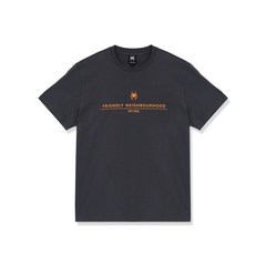 마블 스파이디 남녀공용 레터링 베이직 반팔 티셔츠