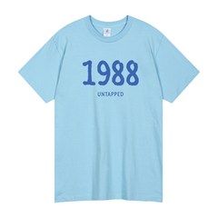 언탭트 남녀공용 16수 1988빈티지 반팔 티셔츠