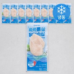 미트리 촉촉 통살 닭가슴살 오리지널 (냉동), 100g, 10개