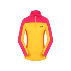 말레로드 여성용 마운틴 배색 등산 런닝 기능성 스포츠 티셔츠 #W6205