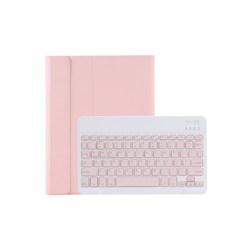 디플 애플펜슬거치가능 다이어리형 태블릿PC 케이스 + 블루투스 키보드 T11B, 핑크