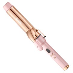 레이트 세라믹코팅 11단계 온도조절 샤인컬 봉고데기 38mm, 핑크, RT-CHI1238-PK