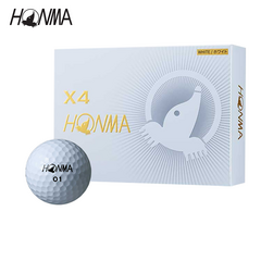 [혼마코리아정품] 혼마 X4 골프볼(4피스 우레탄), 화이트, 1개입, 4개